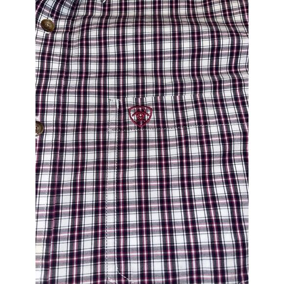 ARIAT PRO SERIES Men’s Long Sleeve Button Down Shirt Size XL - Picture 2 of 5